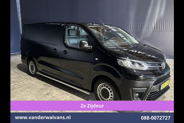 Toyota ProAce Worker 2.0 D-4D 145pk L3H1 Inrichting Euro6 Airco | 2x zijdeur | Apple Carplay | Cruisecontrol | Sidebars Android Auto, Parkeersensoren, Bijrijdersbank