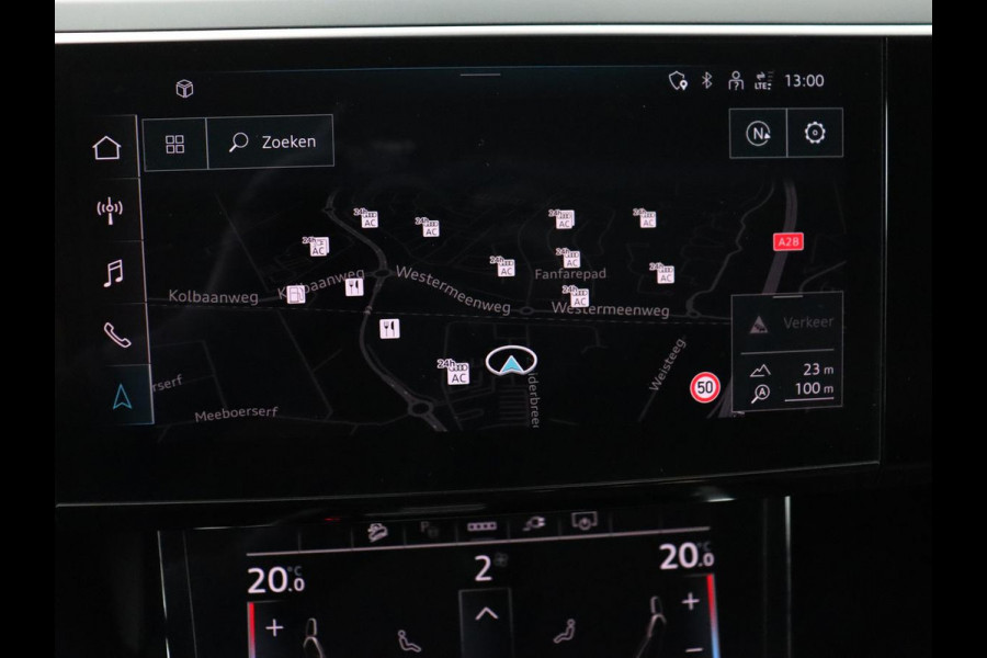 Audi e-tron 55 quattro Business edition | SOH 92% | Leder | Stoelverwarming | Luchtvering | Memory | Carplay | Navigatie | Virtual Cockpit | Cruise control | Full LED