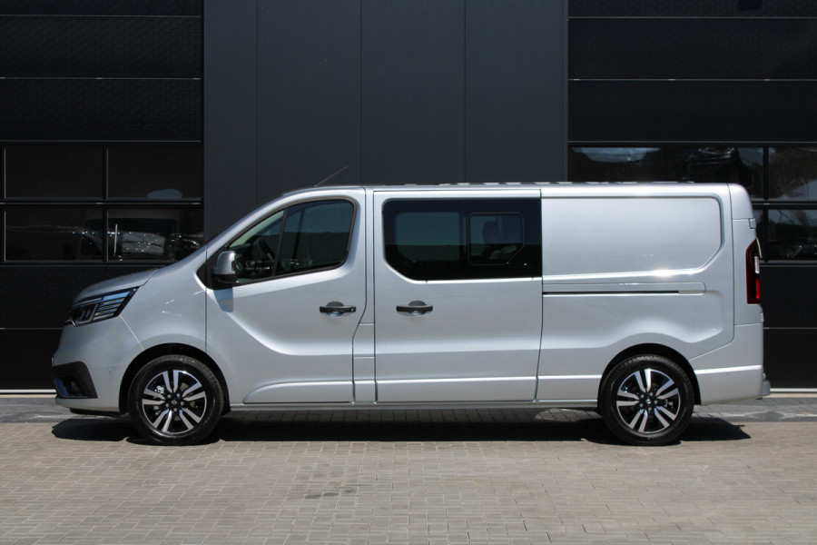 Renault Trafic 2.0 Blue dCi 170pk T29 L2H1 Extra DC - 2x Schuifdeur - Carplay - LED - Blind Spot - Navigatie - Camera - Trekhaak - Stoelverwarm