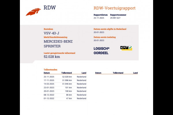 Mercedes-Benz Sprinter 515 CDI Automaat - Bakwagen Laadklep Zijdeur - Trekhaak - Mbux