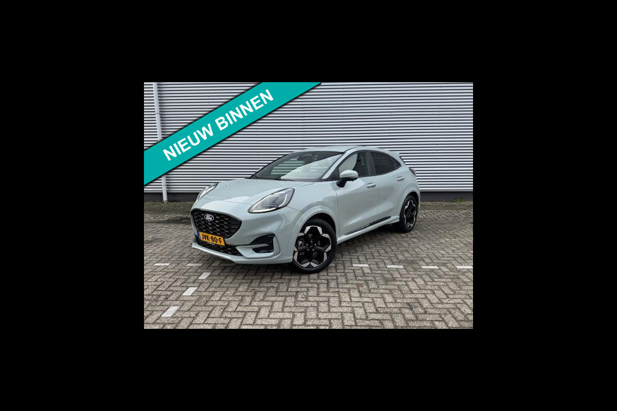 Ford Puma 1.0 EcoBoost Hybrid ST-Line X,Automaat,Leder/alcantara,Cruise,Carplay