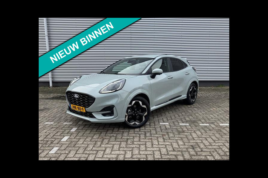 Ford Puma 1.0 EcoBoost Hybrid ST-Line X,Automaat,Leder/alcantara,Cruise,Carplay