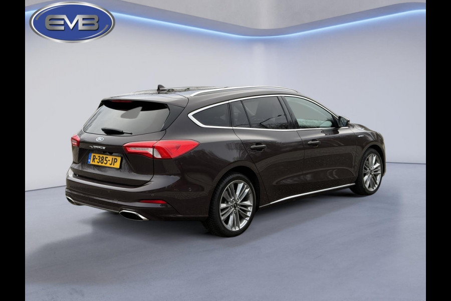 Ford FOCUS Wagon 1.5 EcoBoost 182 pk Vignale,achteruitrijcamera headup display,18 inch, leder,stoelverwarming