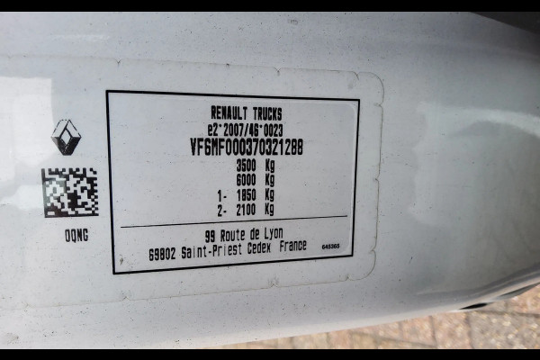 Renault Master 150.35 EURO 6 L2H2 GESLOTEN - VF6MF000370321288 - BELGISCHE PAPIEREN