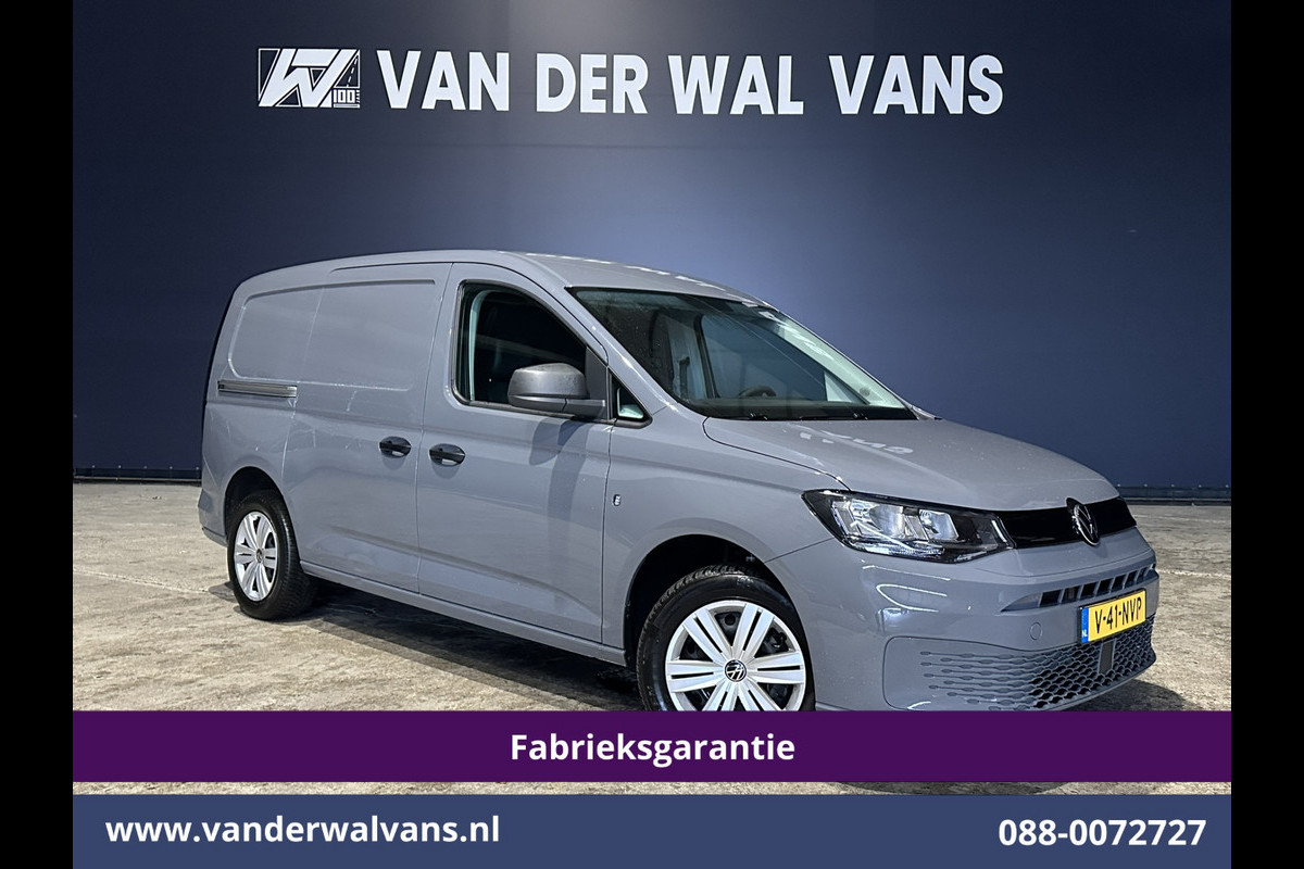 Volkswagen Caddy Cargo Maxi 2.0 TDI 102pk L2H1 Fabrieksgarantie Euro6 Airco | Camera | Apple Carplay | Bumper in de kleur Android Auto, Zijdeur