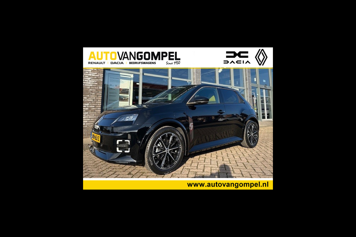 Renault 5 Comfort range iconic cinq 52 kWh | INCL. V2G LADER | 5 jaar GARANTIE | FULL OPTION