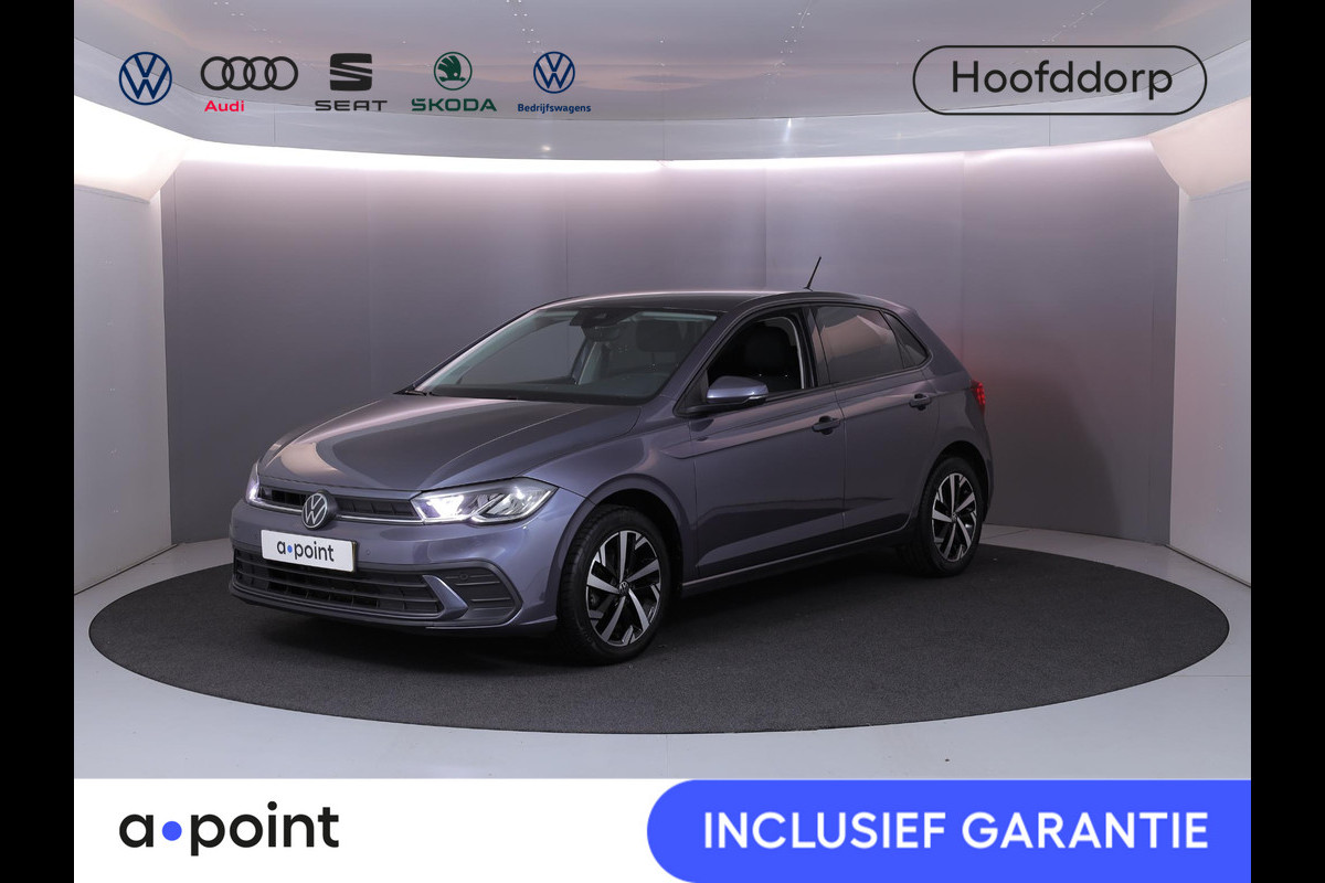 Volkswagen Polo 1.0 TSI Life 95pk 5bak| Parksensors| 16'LM-velgen| Cruisecontrol | extra getint glas