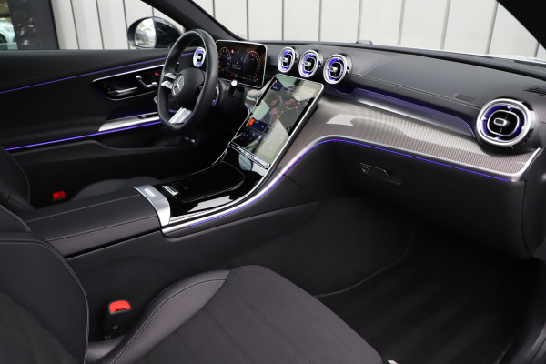 Mercedes-Benz CLE Coupé 300e AMG | 313PK | Pano | Head-up | Keyless-go | Burmester | Sfeerverlichting | Digital-light | Distronic | 2024.