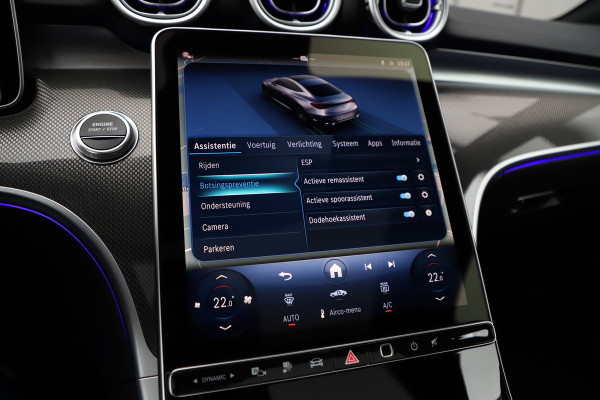 Mercedes-Benz CLE Coupé 300e AMG | 313PK | Pano | Head-up | Keyless-go | Burmester | Sfeerverlichting | Digital-light | Distronic | 2024.