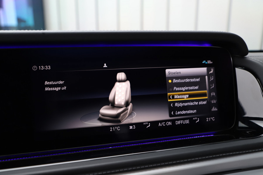 Mercedes-Benz G-Klasse 63 AMG | 585PK | Massage | PPF | Akrapovic | Burmester | Entertainment | Leder exclusief | Sfeerverlichting | Stoelkoeling | 202