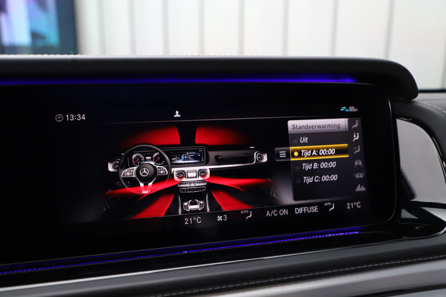 Mercedes-Benz G-Klasse 63 AMG | 585PK | Massage | PPF | Akrapovic | Burmester | Entertainment | Leder exclusief | Sfeerverlichting | Stoelkoeling | 202