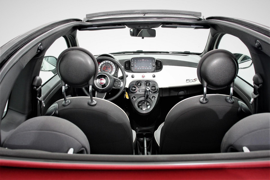 Fiat 500C 1.2 Automaat Lounge | Cruise Control | Navigatie | Airco | Parkeersensoren Achter | Lichtmetalen Velgen |