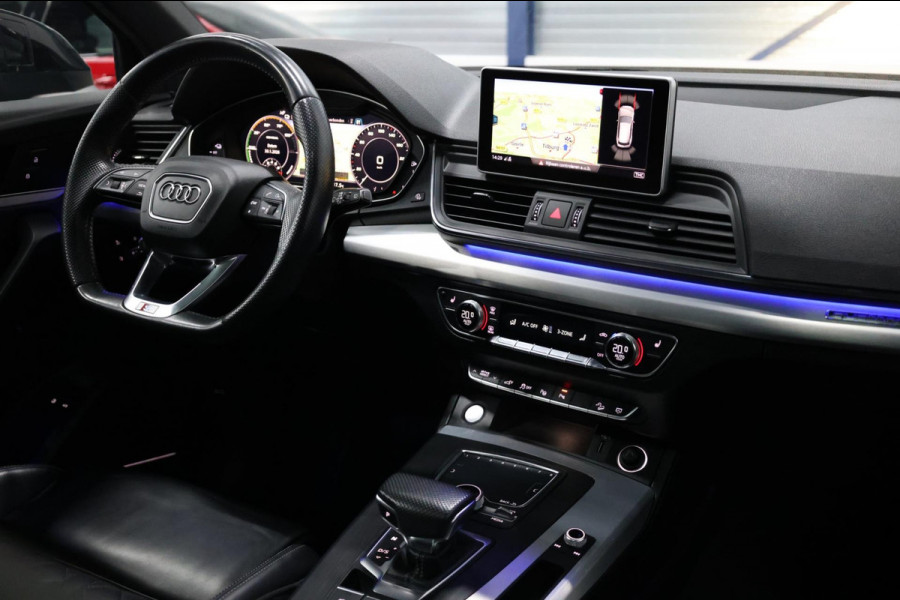 Audi Q5 50 TFSI e quattro 3x S-line LED/VIRTUAL/SFEER/PANO/B&O/LEER+S.VERWARMING/21' LMV/360 CAM/ACC/ECC/12 MND GARANTIE!