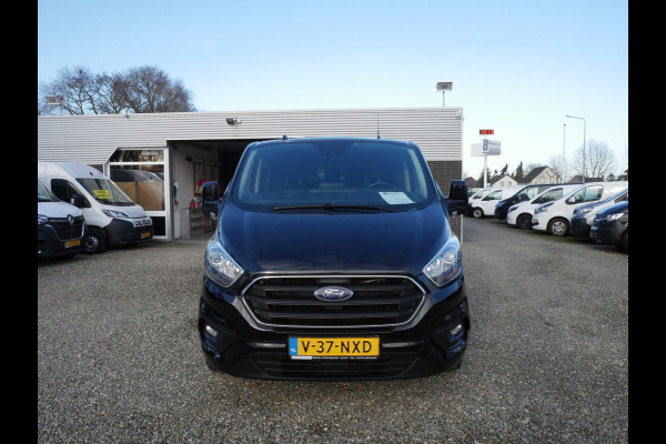 Ford Transit Custom 2.0 TDCI 130PK, L2, Limited, Dubbel Cabine, 2 x Schuifdeur, Airco, Automaat