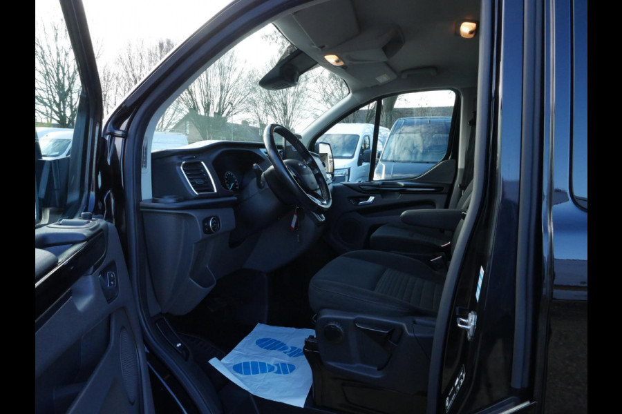 Ford Transit Custom 2.0 TDCI 130PK, L2, Limited, Dubbel Cabine, 2 x Schuifdeur, Airco, Automaat
