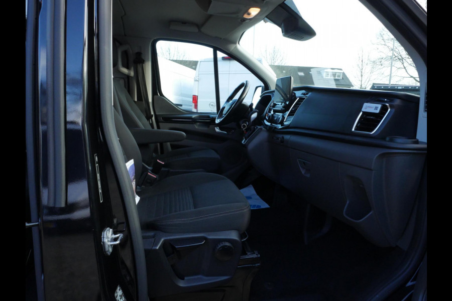 Ford Transit Custom 2.0 TDCI 130PK, L2, Limited, Dubbel Cabine, 2 x Schuifdeur, Airco, Automaat