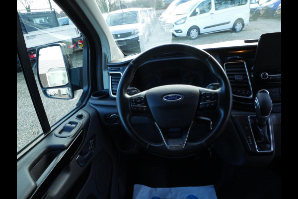 Ford Transit Custom 2.0 TDCI 130PK, L2, Limited, Dubbel Cabine, 2 x Schuifdeur, Airco, Automaat