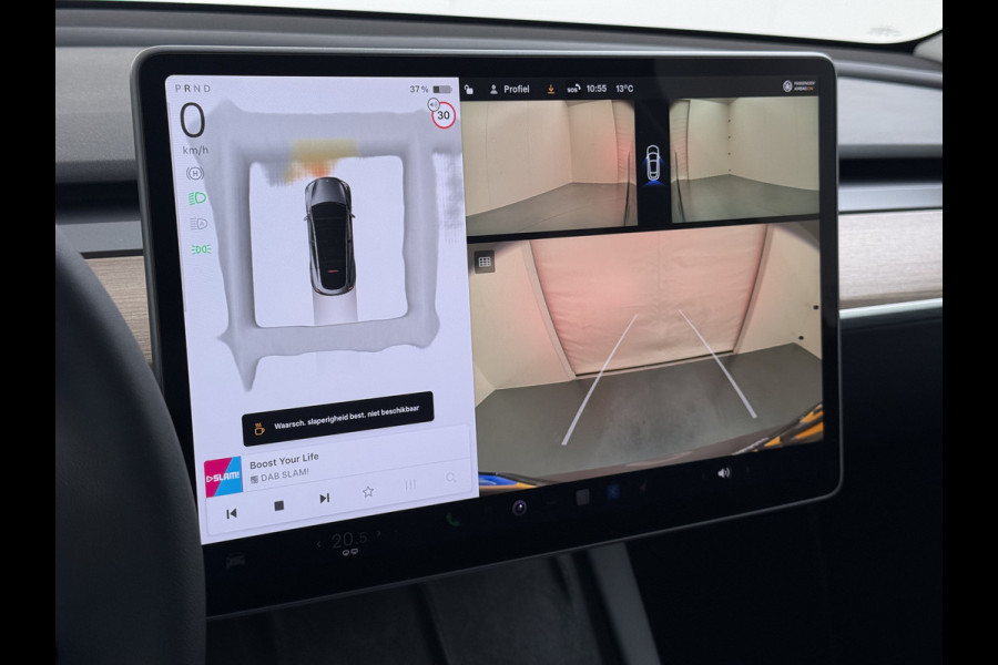 Tesla Model Y Performance AWD 535PK Leder Warmtepomp Autopilot FSD-4 Computer Panodak Navi Ecc Lmv 21" Elek.Stoelen+Memory Stoel+Stuurverwarmi Privacy Glas Matrix-Led Lithium-ion AMD Ryzen™ 4WD 1e Eigenaar Origineel Nederlandse Auto Fabrieksgarantie nog van toepassing