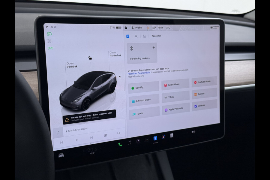 Tesla Model Y Performance AWD 535PK Leder Warmtepomp Autopilot FSD-4 Computer Panodak Navi Ecc Lmv 21" Elek.Stoelen+Memory Stoel+Stuurverwarmi Privacy Glas Matrix-Led Lithium-ion AMD Ryzen™ 4WD 1e Eigenaar Origineel Nederlandse Auto Fabrieksgarantie nog van toepassing