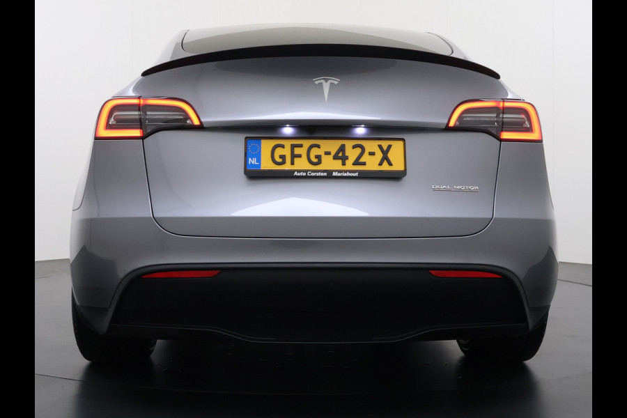 Tesla Model Y Performance AWD 535PK Leder Warmtepomp Autopilot FSD-4 Computer Panodak Navi Ecc Lmv 21" Elek.Stoelen+Memory Stoel+Stuurverwarmi Privacy Glas Matrix-Led Lithium-ion AMD Ryzen™ 4WD 1e Eigenaar Origineel Nederlandse Auto Fabrieksgarantie nog van toepassing