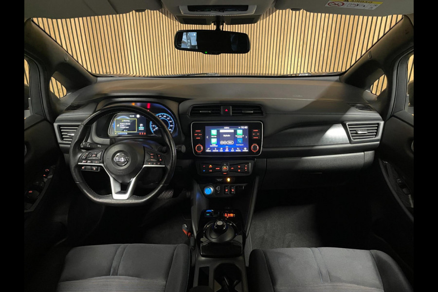Nissan Leaf N-Connecta 40 kWh|94%SOH|270 WLTP|360-CAMERA|APPLE CARPLAY|STUUR+STOELVERW VOOR+ACHTER|ACC|NAVIGATIE|NL-AUTO|NAP|MARGE