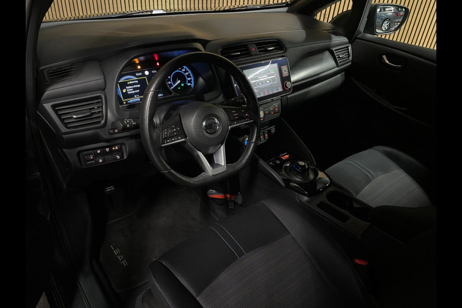 Nissan Leaf N-Connecta 40 kWh|94%SOH|270 WLTP|360-CAMERA|APPLE CARPLAY|STUUR+STOELVERW VOOR+ACHTER|ACC|NAVIGATIE|NL-AUTO|NAP|MARGE