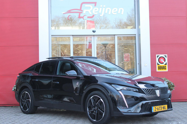 Peugeot 408 1.6 HYbrid 225PK EAT8 GT | SCHUIF/KANTEL DAK | NAPPA ZWART LEDEREN BEKLEDING | NIGHT VISION | FOCAL AUDIO SYSTEM | ELEKTRISCH BEDIENBARE VOORSTOELEN MET MASSAGE EN VERWARM FUNCTIE | NAVIGATIE | DRAADLOZE APPLE CARPLAY/ANDROID AUTO | DRAADLOZE TELEFOONLADER | KEYLESS ENTRY/START | VOORVERWAMINGS FUNCTIE | ADAPTIVE CRUISE CONTROL | CLEAN CABIN: VENTILATIE MANAGMENT SYSTEEM | ELEKTRISCH BEDIENBARE ACHTERKLEP | LANE POSITIONING ASSIST | 3D-INSTRUMENTENPANEEL |