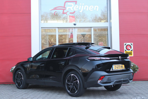 Peugeot 408 1.6 HYbrid 225PK EAT8 GT | SCHUIF/KANTEL DAK | NAPPA ZWART LEDEREN BEKLEDING | NIGHT VISION | FOCAL AUDIO SYSTEM | ELEKTRISCH BEDIENBARE VOORSTOELEN MET MASSAGE EN VERWARM FUNCTIE | NAVIGATIE | DRAADLOZE APPLE CARPLAY/ANDROID AUTO | DRAADLOZE TELEFOONLADER | KEYLESS ENTRY/START | VOORVERWAMINGS FUNCTIE | ADAPTIVE CRUISE CONTROL | CLEAN CABIN: VENTILATIE MANAGMENT SYSTEEM | ELEKTRISCH BEDIENBARE ACHTERKLEP | LANE POSITIONING ASSIST | 3D-INSTRUMENTENPANEEL |
