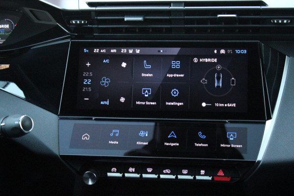 Peugeot 408 1.6 HYbrid 225PK EAT8 GT | SCHUIF/KANTEL DAK | NAPPA ZWART LEDEREN BEKLEDING | NIGHT VISION | FOCAL AUDIO SYSTEM | ELEKTRISCH BEDIENBARE VOORSTOELEN MET MASSAGE EN VERWARM FUNCTIE | NAVIGATIE | DRAADLOZE APPLE CARPLAY/ANDROID AUTO | DRAADLOZE TELEFOONLADER | KEYLESS ENTRY/START | VOORVERWAMINGS FUNCTIE | ADAPTIVE CRUISE CONTROL | CLEAN CABIN: VENTILATIE MANAGMENT SYSTEEM | ELEKTRISCH BEDIENBARE ACHTERKLEP | LANE POSITIONING ASSIST | 3D-INSTRUMENTENPANEEL |