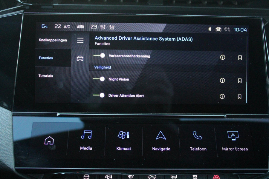 Peugeot 408 1.6 HYbrid 225PK EAT8 GT | SCHUIF/KANTEL DAK | NAPPA ZWART LEDEREN BEKLEDING | NIGHT VISION | FOCAL AUDIO SYSTEM | ELEKTRISCH BEDIENBARE VOORSTOELEN MET MASSAGE EN VERWARM FUNCTIE | NAVIGATIE | DRAADLOZE APPLE CARPLAY/ANDROID AUTO | DRAADLOZE TELEFOONLADER | KEYLESS ENTRY/START | VOORVERWAMINGS FUNCTIE | ADAPTIVE CRUISE CONTROL | CLEAN CABIN: VENTILATIE MANAGMENT SYSTEEM | ELEKTRISCH BEDIENBARE ACHTERKLEP | LANE POSITIONING ASSIST | 3D-INSTRUMENTENPANEEL |