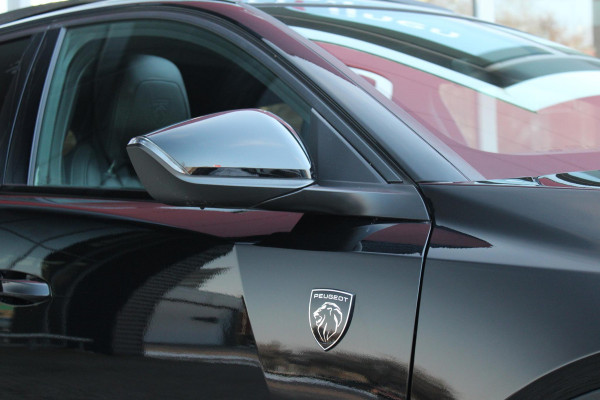 Peugeot 408 1.6 HYbrid 225PK EAT8 GT | SCHUIF/KANTEL DAK | NAPPA ZWART LEDEREN BEKLEDING | NIGHT VISION | FOCAL AUDIO SYSTEM | ELEKTRISCH BEDIENBARE VOORSTOELEN MET MASSAGE EN VERWARM FUNCTIE | NAVIGATIE | DRAADLOZE APPLE CARPLAY/ANDROID AUTO | DRAADLOZE TELEFOONLADER | KEYLESS ENTRY/START | VOORVERWAMINGS FUNCTIE | ADAPTIVE CRUISE CONTROL | CLEAN CABIN: VENTILATIE MANAGMENT SYSTEEM | ELEKTRISCH BEDIENBARE ACHTERKLEP | LANE POSITIONING ASSIST | 3D-INSTRUMENTENPANEEL |