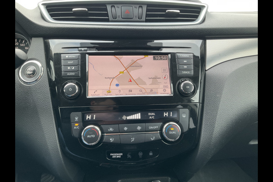 Nissan QASHQAI 1.3 DIG-T 141pk N-Connecta 360° Cam Navi Voll.Onderh. Hoge zit
