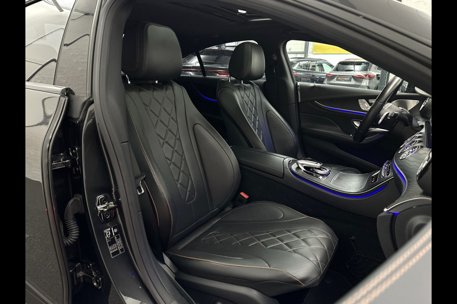 Mercedes-Benz CLS-Klasse 450 4MATIC Edition 1 AMG-Line | 360 Camera | Leder-Exclusief | ACC | Burmester | Schuifdak | Multibeam-LED | Sfeerverlichting | Memory | Stoelverwarming V+A | IWC-Klokje | ISO-Glas | 20'' | Dodehoek | Lane Assist | Carplay |