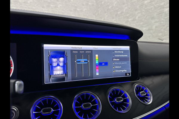 Mercedes-Benz CLS-Klasse 450 4MATIC Edition 1 AMG-Line | 360 Camera | Leder-Exclusief | ACC | Burmester | Schuifdak | Multibeam-LED | Sfeerverlichting | Memory | Stoelverwarming V+A | IWC-Klokje | ISO-Glas | 20'' | Dodehoek | Lane Assist | Carplay |