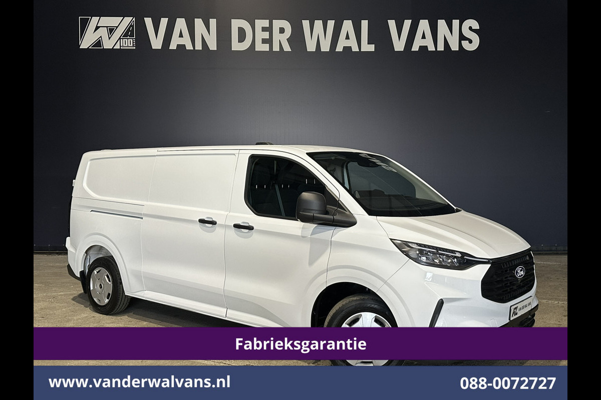 Ford Transit Custom 2.0 TDCI 136pk L2H1 Fabrieksgarantie Euro6 Airco | Camera | Apple Carplay | LED | Cruisecontrol Android Auto, Verwarmde voorruit, Parkeersensoren, Bijrijdersbank, 2800kg trekvermogen