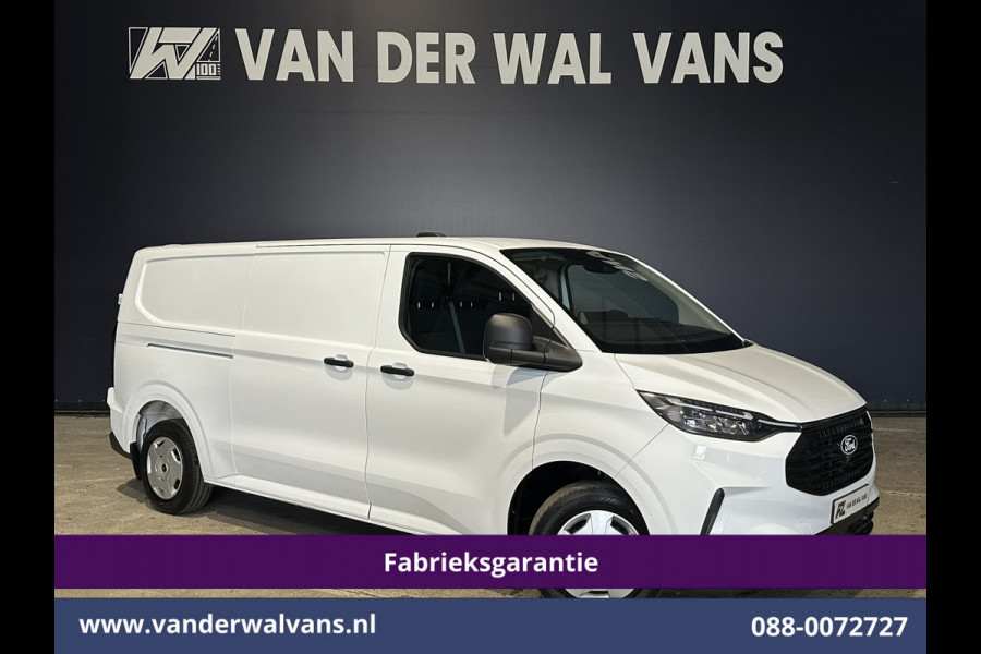 Ford Transit Custom 2.0 TDCI 136pk L2H1 Fabrieksgarantie Euro6 Airco | Camera | Apple Carplay | LED | Cruisecontrol Android Auto, Verwarmde voorruit, Parkeersensoren, Bijrijdersbank, 2800kg trekvermogen