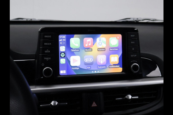 Kia Picanto 1.0 CVVT ComfortPlusLine Navigator Sport (APPLE CARPLAY,NAVI,CAMERA,CRUISE,LED,LAGE KMSTAND,SPORTSTOELEN,LM VELGEN)