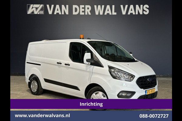 Ford Transit Custom 2.0 TDCI L1H1 Inrichting Euro6 Airco | Camera | LED | Cruisecontrol | Android Auto Stoelverwarming, Verwarmde voorruit, Parkeersensoren, Bijrijdersbank
