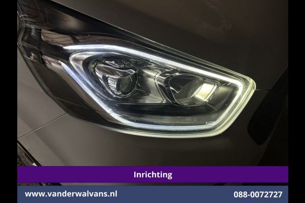 Ford Transit Custom 2.0 TDCI L1H1 Inrichting Euro6 Airco | Camera | LED | Cruisecontrol | Android Auto Stoelverwarming, Verwarmde voorruit, Parkeersensoren, Bijrijdersbank
