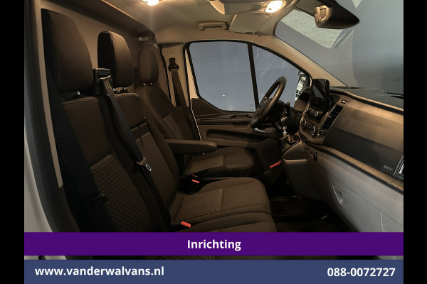 Ford Transit Custom 2.0 TDCI L1H1 Inrichting Euro6 Airco | Camera | LED | Cruisecontrol | Android Auto Stoelverwarming, Verwarmde voorruit, Parkeersensoren, Bijrijdersbank
