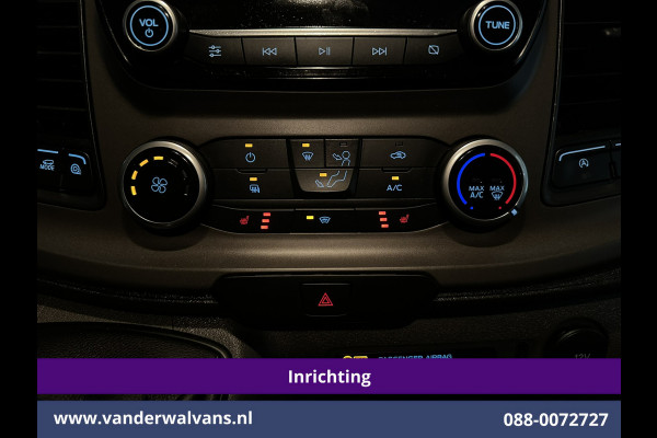 Ford Transit Custom 2.0 TDCI L1H1 Inrichting Euro6 Airco | Camera | LED | Cruisecontrol | Android Auto Stoelverwarming, Verwarmde voorruit, Parkeersensoren, Bijrijdersbank