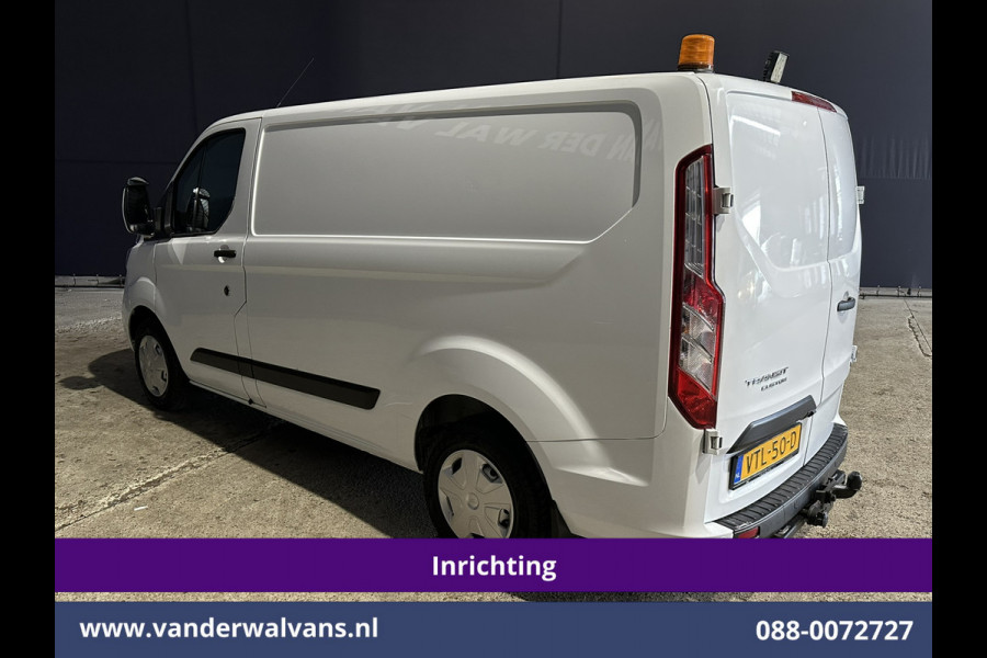 Ford Transit Custom 2.0 TDCI L1H1 Inrichting Euro6 Airco | Camera | LED | Cruisecontrol | Android Auto Stoelverwarming, Verwarmde voorruit, Parkeersensoren, Bijrijdersbank