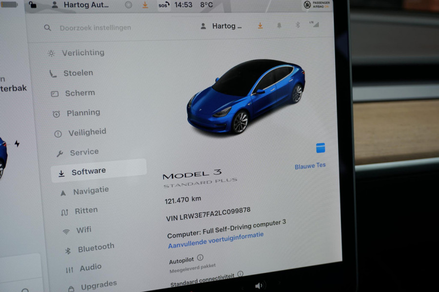Tesla Model 3 Standard RWD Plus 60 kWh + AUTOPILOT / PREMIUM AUDIO / 19''