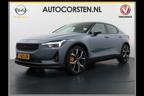 Polestar 2 PERFORMANCE Long Range Dual Motor AWD Launch Edition 78kWh Trekhaak Adap.Cruise Pano-Dak Harman&Kardon®-Audio Navi Ecc Apple Car SOH 91% 4WD Stuur-Stoel-Achterbankverwarming Elek.Achterklep Privacy Glas Lmv 20" Led Dodehoekdetectie Rijstrooksensor Wifi 1e Eigenaar Volledig Dealeronderhouden Origineel Nederlandse Auto 1500kg Trekvermogen!