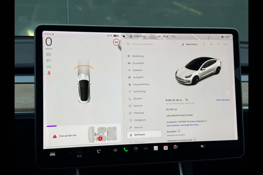 Tesla Model 3 Standard RWD Plus 60 kWh 92% SOH Dealer Onderhouden