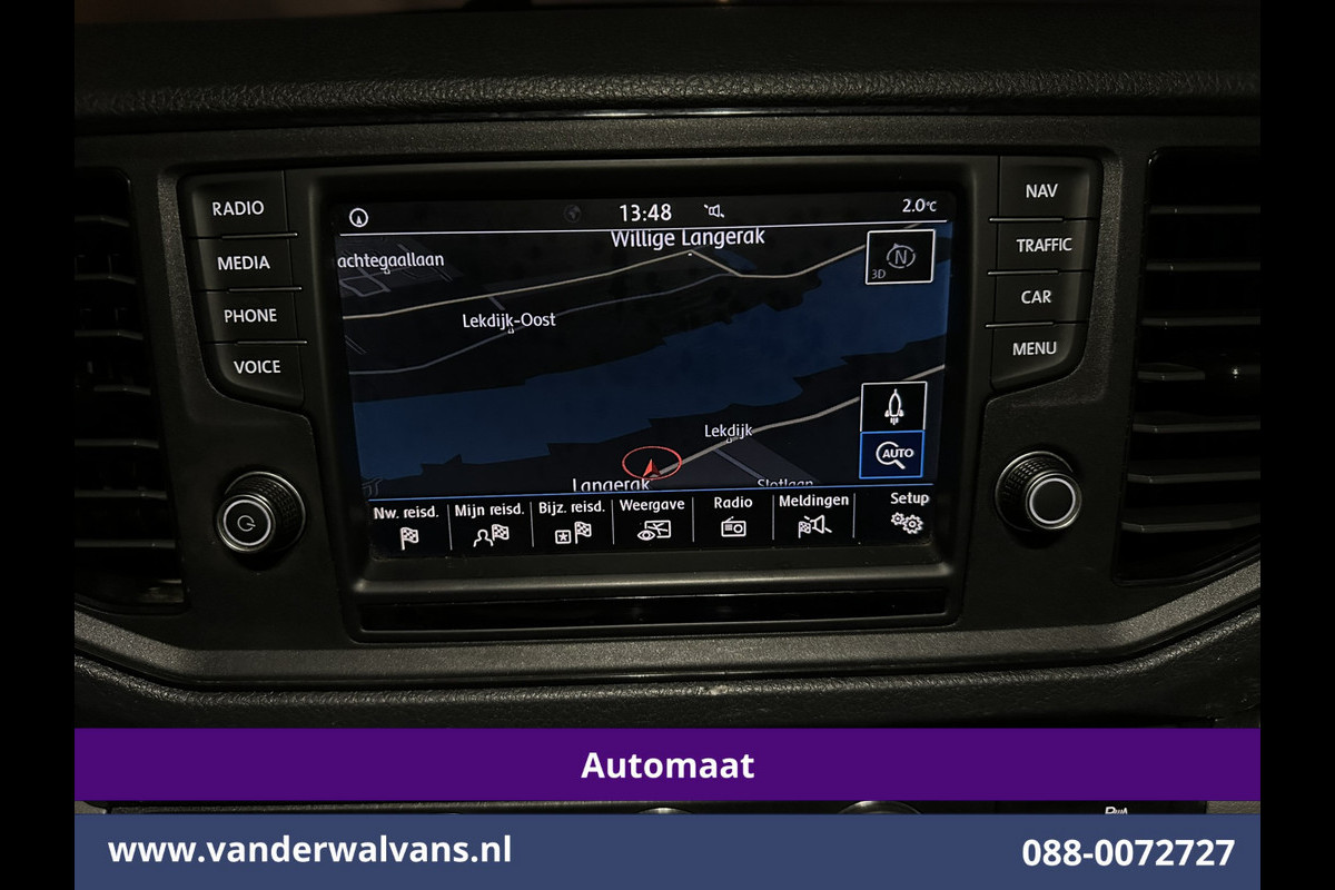 Volkswagen Crafter 2.0 TDI 140pk Automaat L3H3 L2H2 Euro6 Airco | Navigatie | Camera | Apple Carplay | Chauffeursstoel Android Auto, Leder, Parkeersensoren, Bijrijdersbank