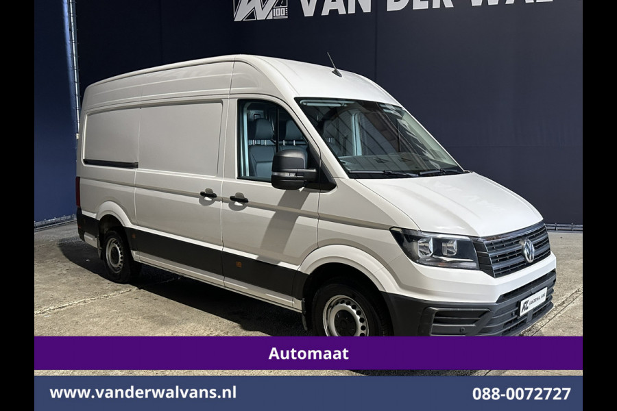 Volkswagen Crafter 2.0 TDI 140pk Automaat L3H3 L2H2 Euro6 Airco | Navigatie | Camera | Apple Carplay | Chauffeursstoel Android Auto, Leder, Parkeersensoren, Bijrijdersbank
