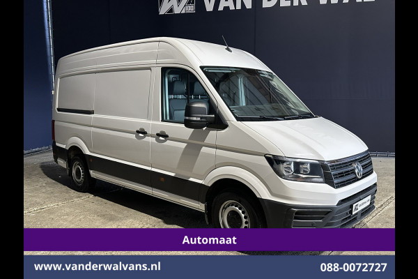 Volkswagen Crafter 2.0 TDI 140pk Automaat L3H3 L2H2 Euro6 Airco | Navigatie | Camera | Apple Carplay | Chauffeursstoel Android Auto, Leder, Parkeersensoren, Bijrijdersbank