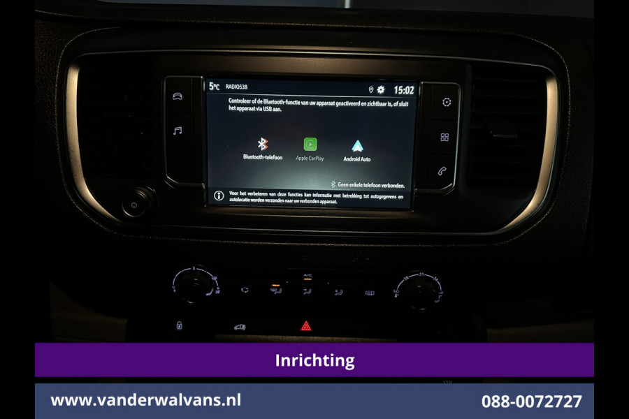 Opel Vivaro 2.0 CDTI 123pk L2H1 Inrichting Euro6 Airco | Camera | Apple Carplay | Cruisecontrol Android Auto, 2500kg trekhaak, Parkeersensoren, Bijrijdersbank, Achterklep