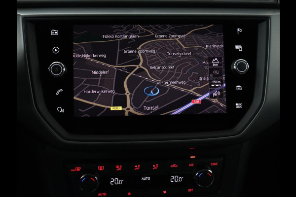 Seat Ibiza 1.0 TSI Style Intens | 76.600km NAP | Carplay | Trekhaak | Camera | Adaptive cruise | Climate control | Navigatie | Parkeerhulp | Bluetooth | Getint glas